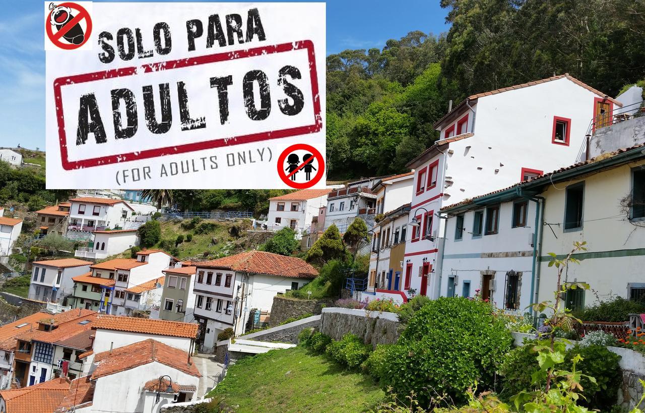 Apartamentos La Casa del Pintor Cudillero Bagian luar foto